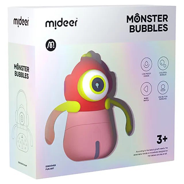 Mideer Monster Bubbles - Pink