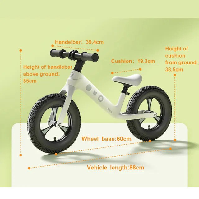 Mideer Kid Bike Stand - Creamy White