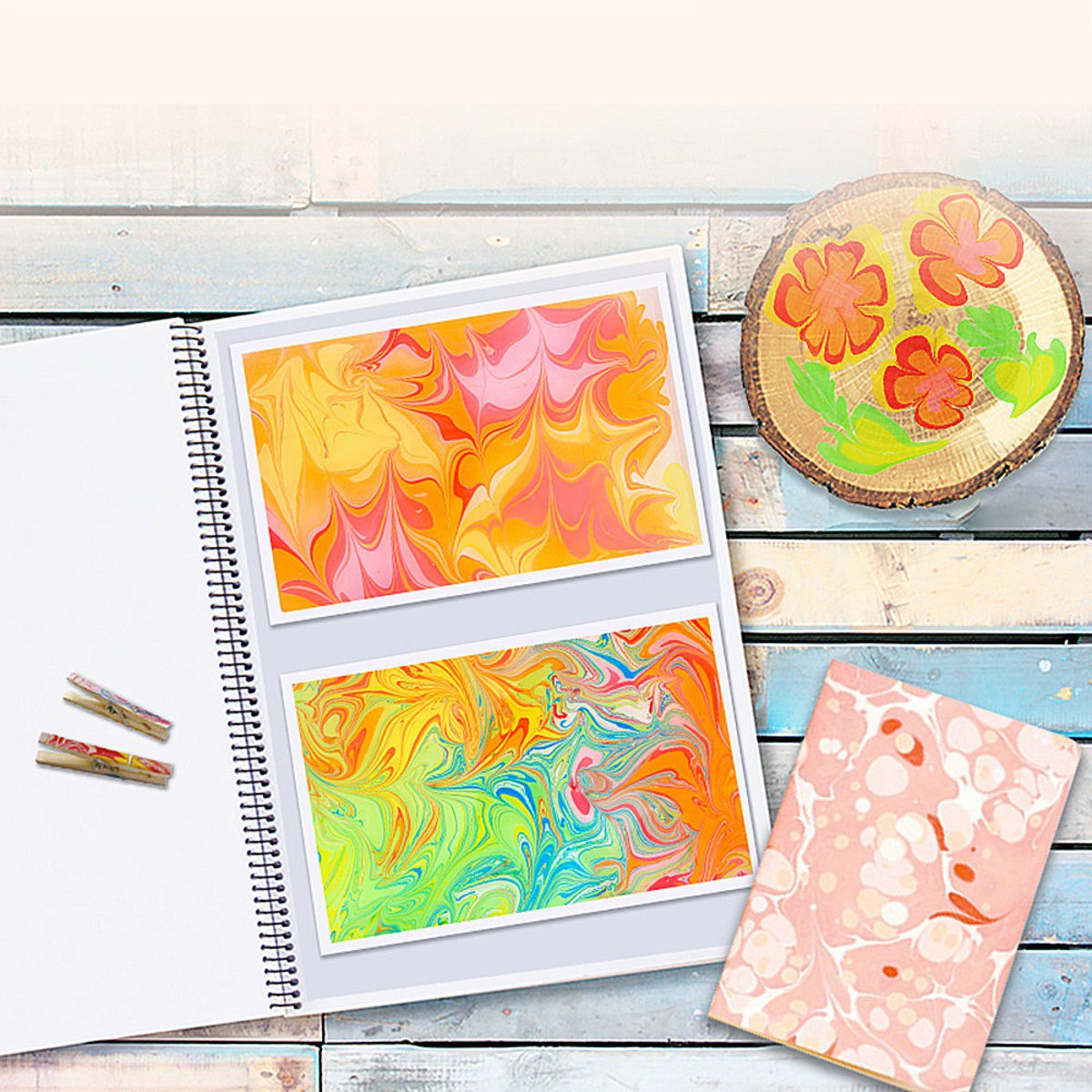 Mideer - Marbling Paint Kit