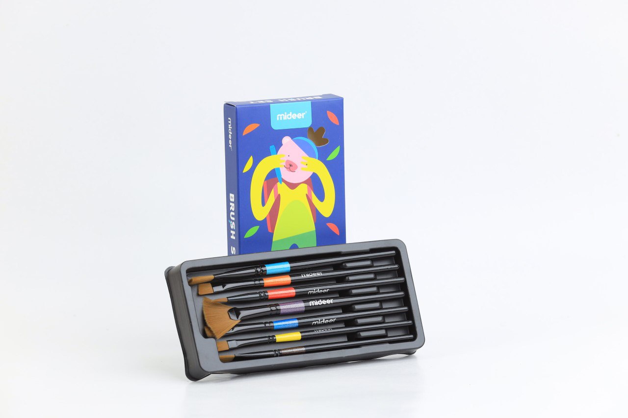 Mideer - Finger Paint Brush Set