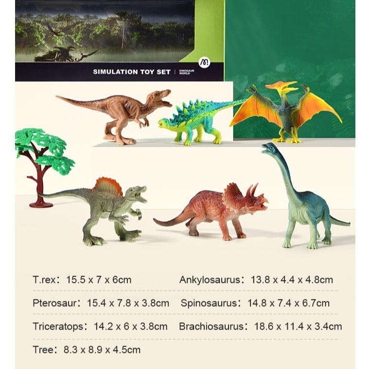 Mideer Simulation Toy Set - Dinosaur World