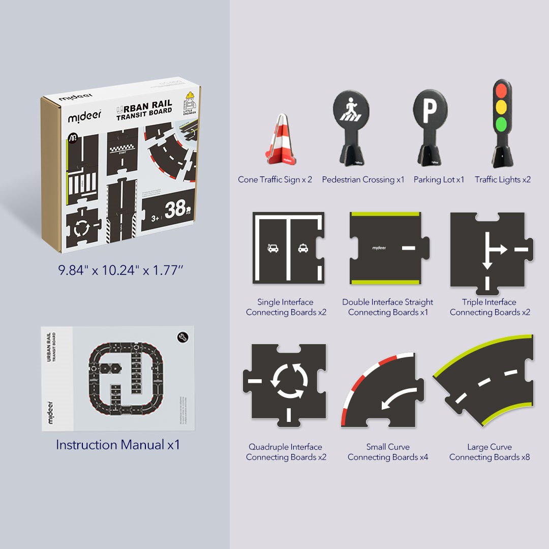 Mideer Urban Rail Transit Board 38P