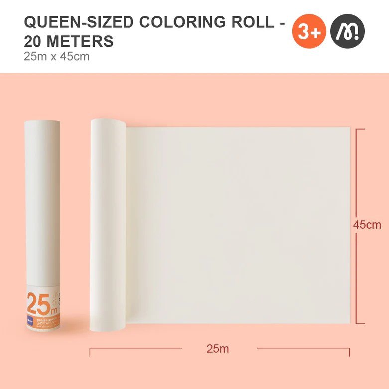 Mideer - Giant Colouring Roll