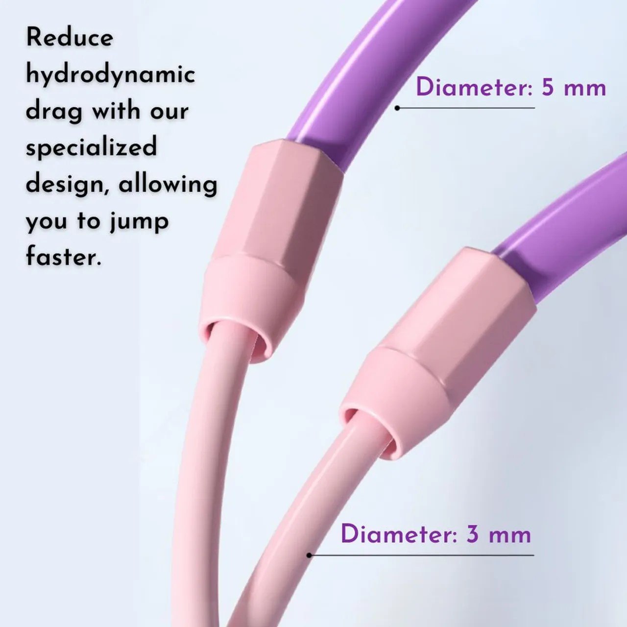 Mideer Kids Speed Jump Rope - Taro Purple