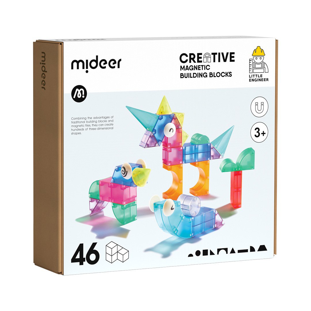 Mideer - Creative Magnetic Building Blocks-46Pcs