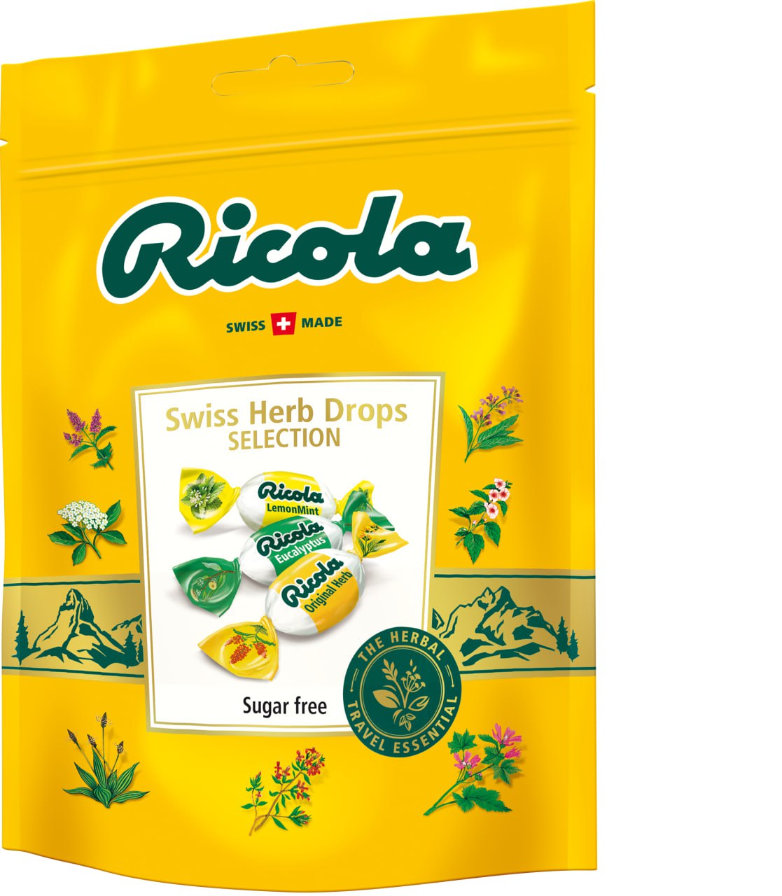 Ricola Assorted Sugarfree Herb Drops 125g