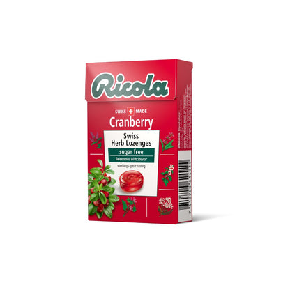 Ricola Cranberry Sugarfree Herb Drops 45g