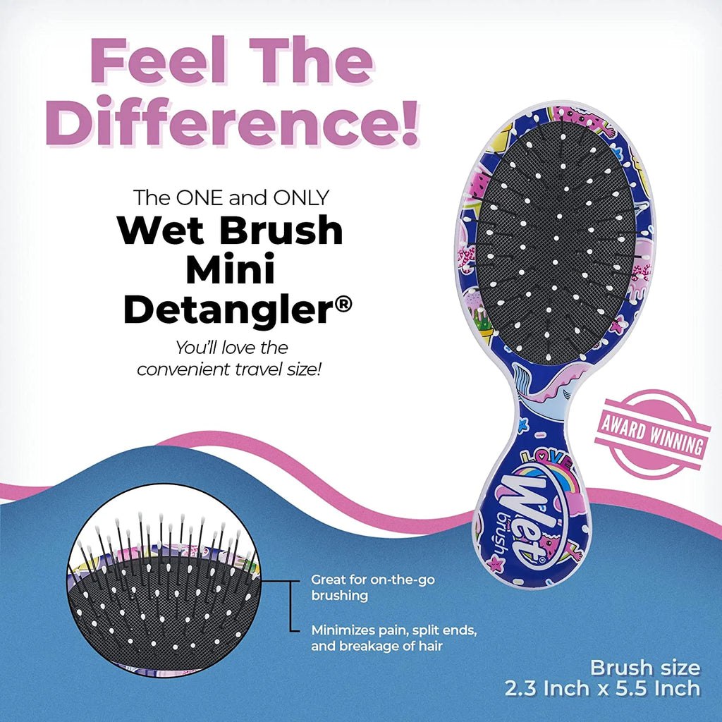 Wet Brush Mini Detangler Happy Hair-Fantasy