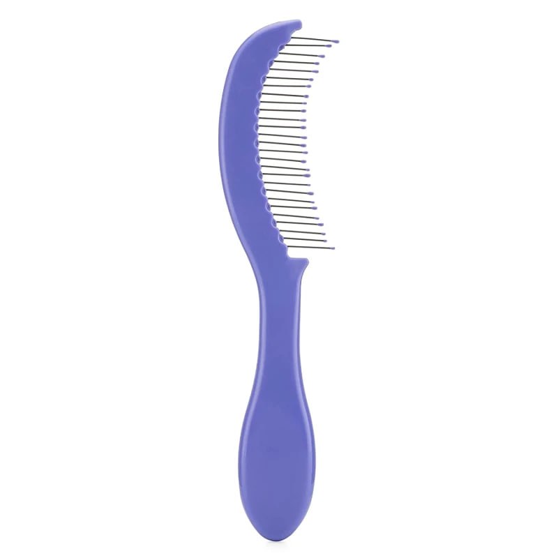 WB Custom Care Thin Hair Detangling Comb-Purple