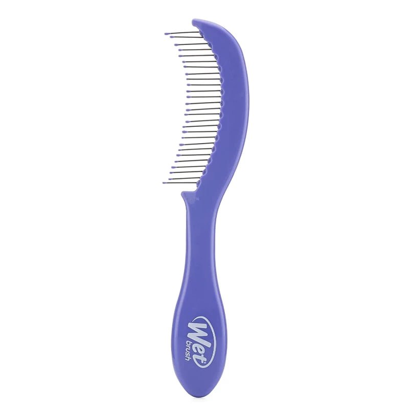 WB Custom Care Thin Hair Detangling Comb-Purple