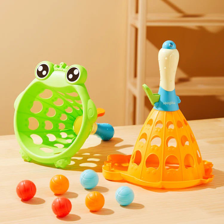 Mideer - Pop And Catch Ball Game - Happy Vitality Frog