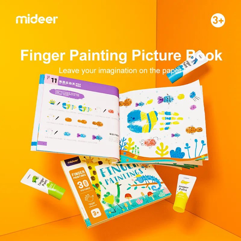 Mideer - Finger Paint Art Book