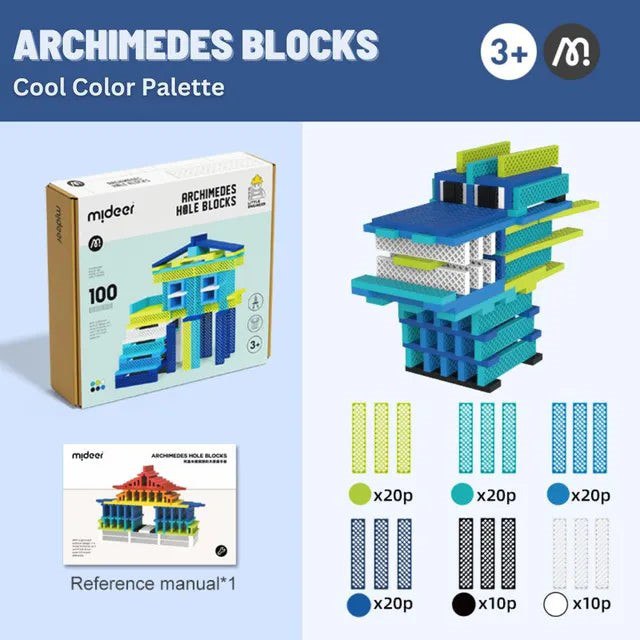 Mideer - Archimedes Dimonds Hole Blocks - Cool