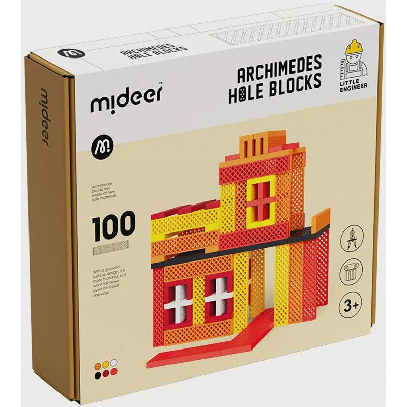 Mideer - Archimedes Dimonds Hole Blocks - Warm