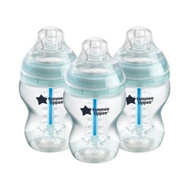 Tommee Tippee Advanced Anti-Colic Baby Bottles Kit, 260 Ml, 3 Pieces +0