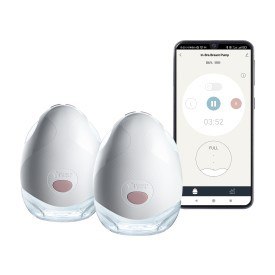 DOUBLE WEARABLE BREAST PUMP