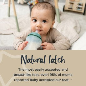 Tommee Tippee Closer to Nature Silicone Baby Bottle