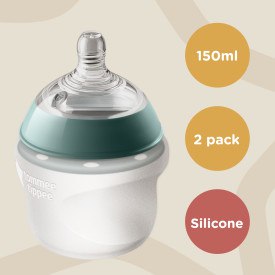 Tommee Tippee Closer to Nature Silicone Baby Bottle