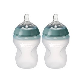 Tommee Tippee Closer to Nature Soft Feel Silicone 260ml – Pack of 2