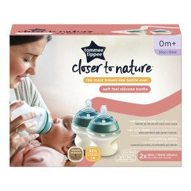 Tommee Tippee Closer to Nature Silicone Baby Bottle