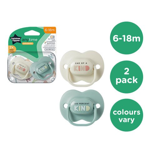 Tommee Tippee - Anytime Soothers &quot;Kind&quot; 6-18m | 2 Pack