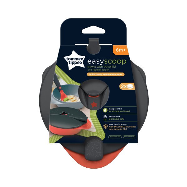 Tommee Tippee Easy Scoop Bowl With Lid &amp; Spoon