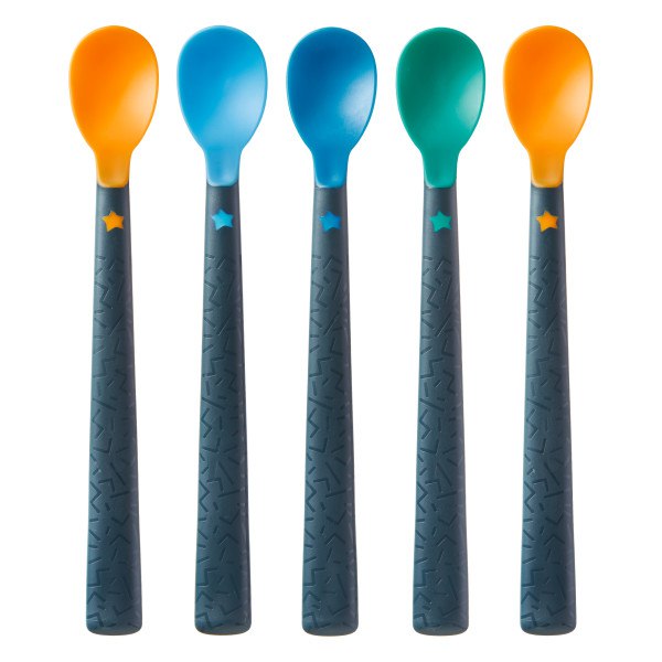 Tommee Tippee Softee Weaning Spoons x5 4+M