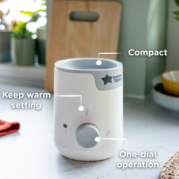 ELECTRIC BOTTLE WARMER WHITE