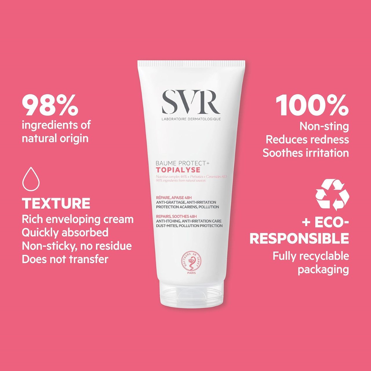 SVR Topialyse Balm Protect Cream, 200 Ml