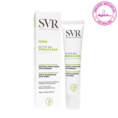 Svr sebiaclear active intensive anti-acne care 40ml