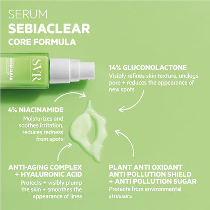 SVR Sebiaclear Anti-blemishes, Marks and Wrinkles Serum 30 ml