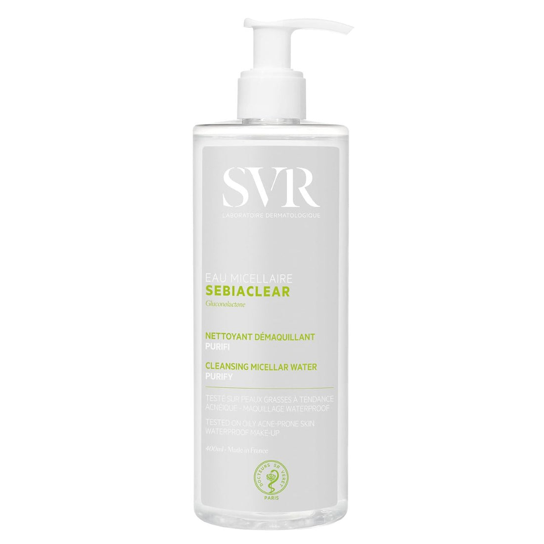 SVR SepiaClear Makeup Remover Micellar Water 400ml