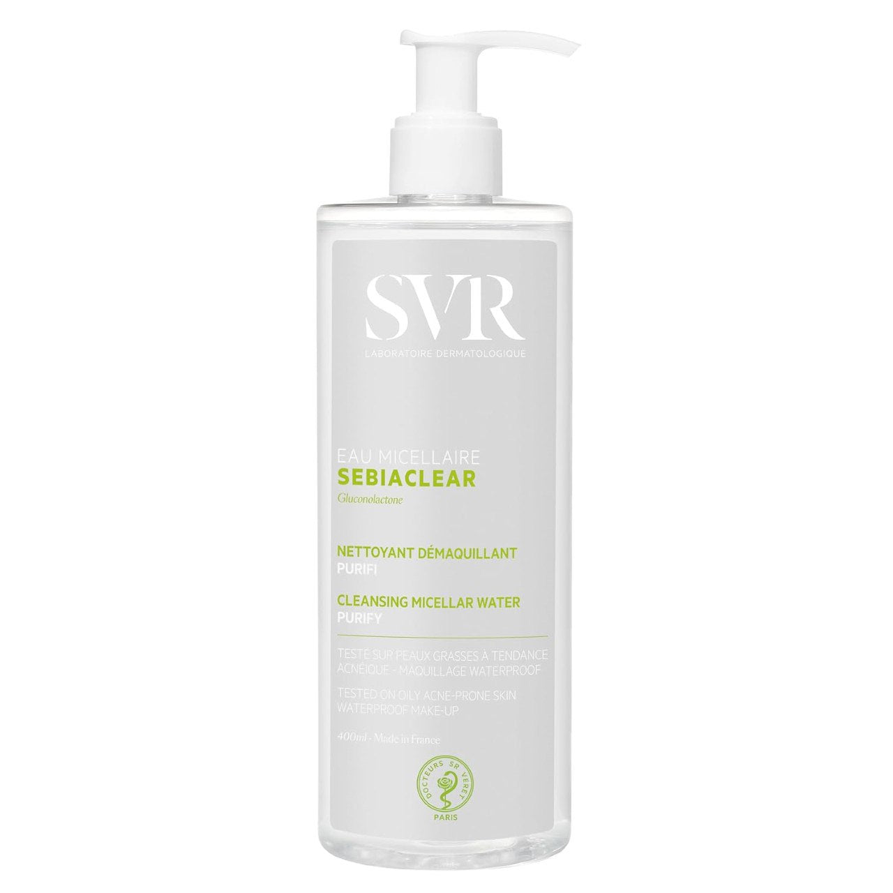 SVR SepiaClear Makeup Remover Micellar Water 400ml