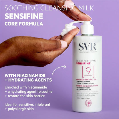 Svr sensifine dermo-nettoyant make-up removing cleanser 400ml