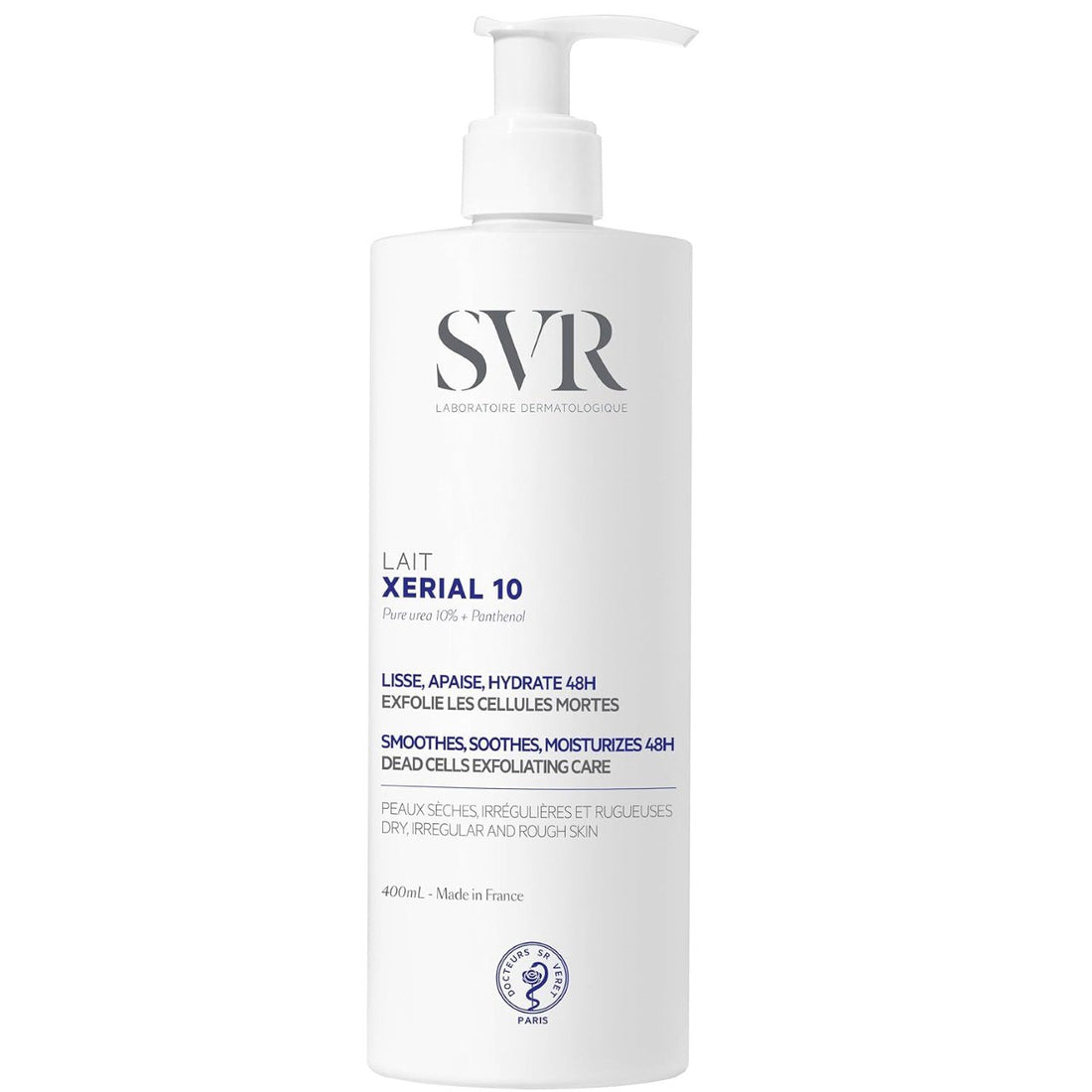 Svr xerial 10 body lotion with 10% urea for dry skin 400ml