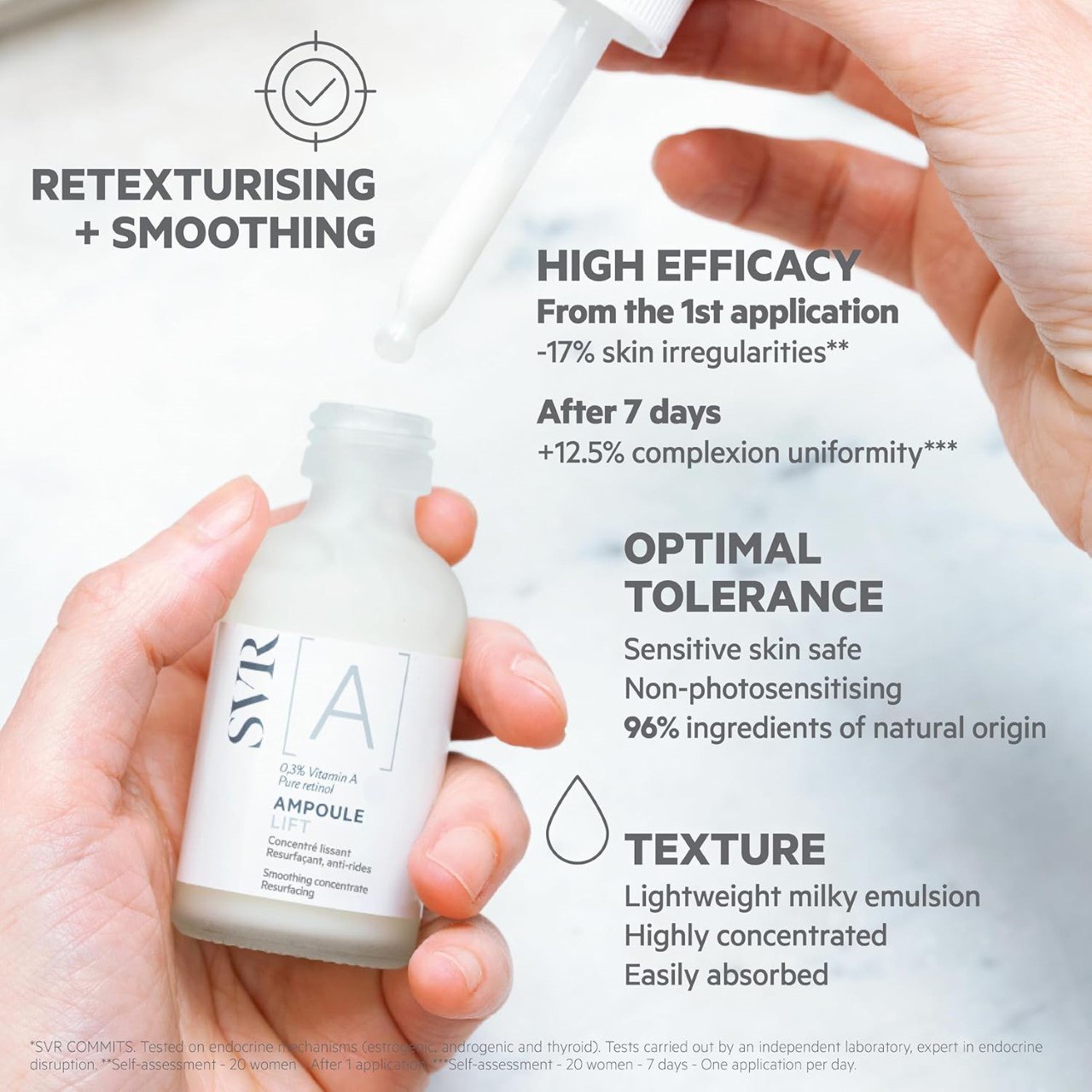 Svr a ampoule lift retexturing anti-wrinkles concentrate 30ml