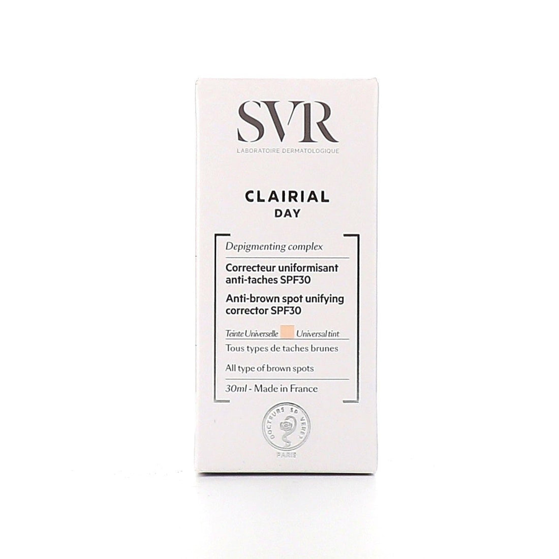 Svr clairial day spf30 unifying anti-brown spot corrector 30ml