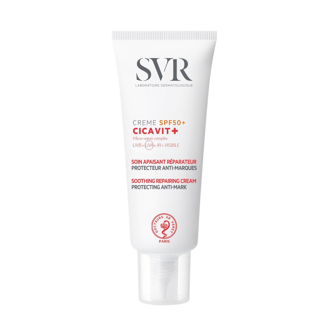 SVR Cicavit Cream ,SPF 50, Soothing Repairing Care, 40ml