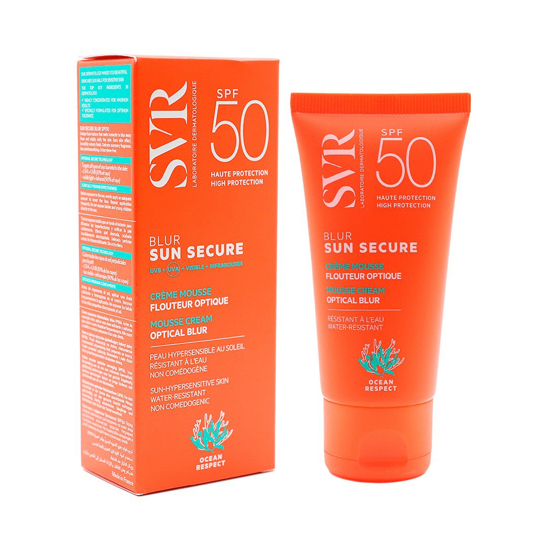 Svr sun secure blur optical mousse cream spf50 50ml