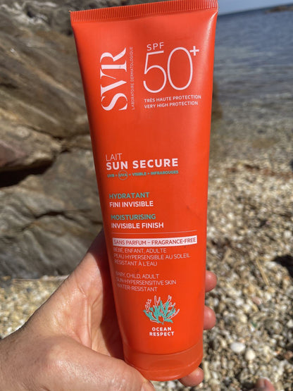 SVR, Sun Secure Unscented Milk ,Spf50, 250ml