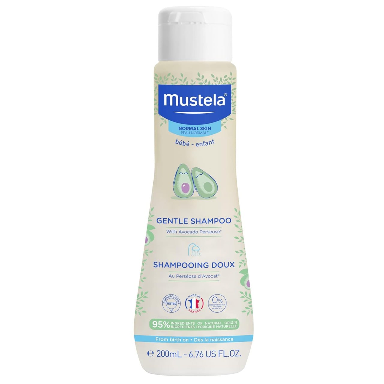 Mustela Baby Gentle Shampoo with Natural Avocado