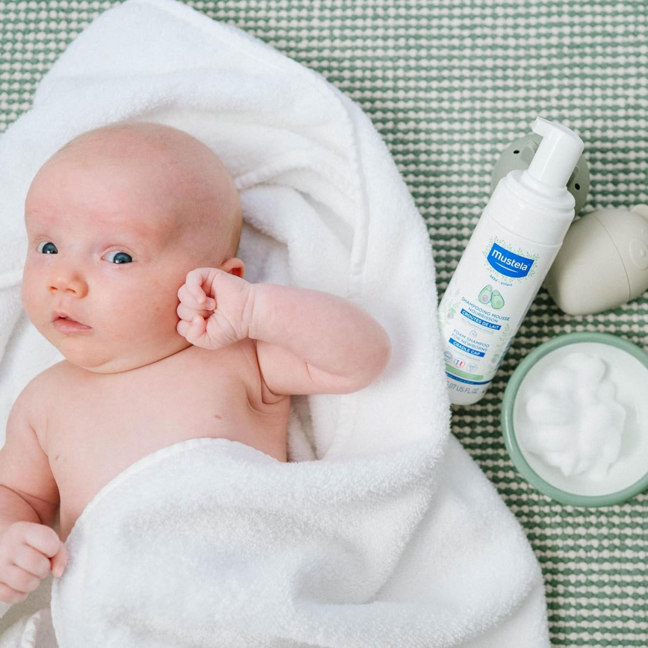 Mustela Foam Shampoo for Newborn