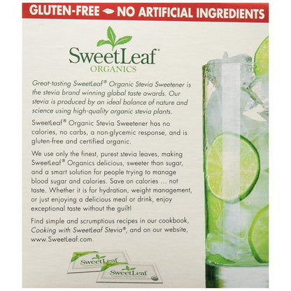 SweetLeaf - Organic Stevia Sweetener 35 Pck