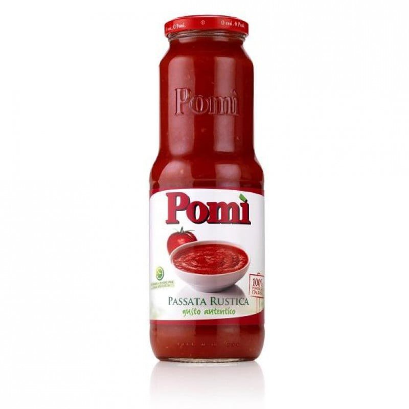 Pomi Rustica Strained Crushed Tomato/glass (700g)