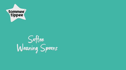 Tommee Tippee Softee Weaning Spoons x5 4+M