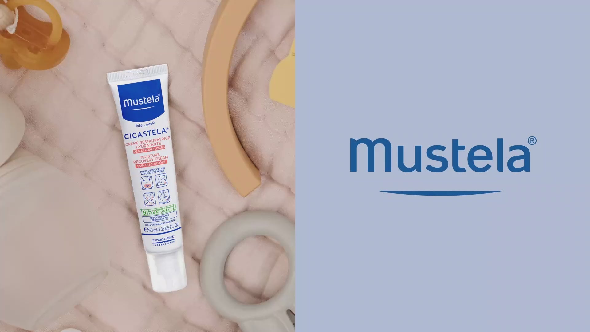 Mustela Cicastela Moisture Recovery Cream for babies and children&