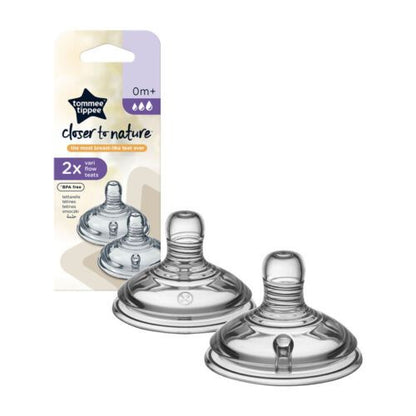 Tommee Tippee Natural Start Baby Bottle Teats, Vari Flow